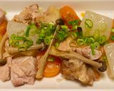 大根と鶏肉の塩麹煮作り方5写真
