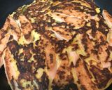 あまりのカレーで●魚肉ソーセージの米粉お好み焼き作り方3写真