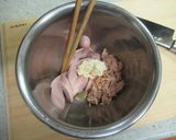 オッサンの魚ニソのツナ缶和え作り方1写真