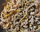 牛肉とごぼうの甘辛煮 しぐれ煮作り方4写真