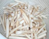 山ごぼうの味噌キンピラ作り方1写真