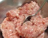 簡単☆ひき肉巻きおにぎり作り方1写真
