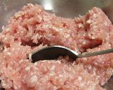 簡単☆ひき肉巻きおにぎり作り方2写真