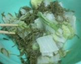 糸めかぶと白菜の和え物(*^^*)作り方2写真