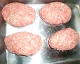 ホウレン草とチーズＩＮ煮込みハンバーグ作り方4写真