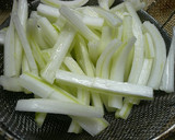 【農家のレシピ】白菜の茎の甘酢漬け作り方2写真