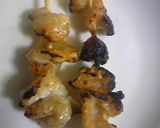 *おつまみ*もも肉から剥いだ皮で焼き鳥作り方3写真