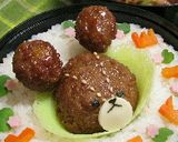 簡単☆ひき肉巻きおにぎり作り方8写真
