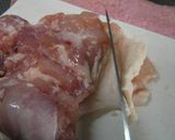 照り照り♪鶏もも肉の照り焼き（自家製黄金比のタレで）作り方1写真