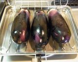 おいしい焼き茄子＊もずくオクラソースで。作り方2写真