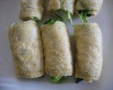 １００円つまみ！すしあげのレタスロール作り方3写真
