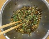 おいしい焼き茄子＊もずくオクラソースで。作り方6写真
