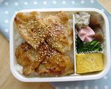 豚肉の生姜味噌焼き弁当。作り方5写真