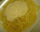 超簡単！豆腐ホワイトクリームソースパスタ作り方4写真