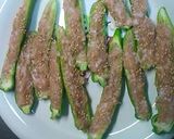 簡単☆早い☆長唐辛子の肉詰め作り方3写真