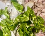 ピーマン エリンギ 豚こま ガリバタポン酢炒め作り方9写真