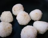 ごはん入り★大きな肉団子の煮込み作り方1写真