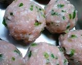ごはん入り★大きな肉団子の煮込み作り方4写真