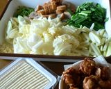 温まるぅ〰チルドしゅうまいのチゲ風スープ作り方1写真