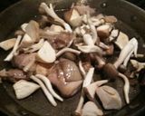28cmフライパンで鶏とキノコのパエリア作り方4写真