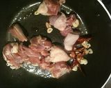 鶏肉とチンゲン菜で中華風ペペロンチーノ♪作り方5写真