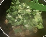 鶏肉とチンゲン菜で中華風ペペロンチーノ♪作り方6写真