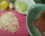 きのこソース★ハンバーグ作り方1写真