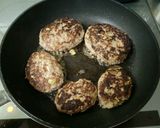 きのこソース★ハンバーグ作り方3写真