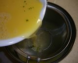 栗の甘露煮ときのこのあんかけ茶碗蒸し作り方3写真