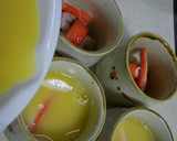 栗の甘露煮ときのこのあんかけ茶碗蒸し作り方5写真