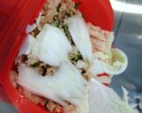 ルクエでヘルシー☆葉っぱ包み中華ご飯作り方4写真