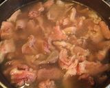 牛すじ煮込み＆牛すじ煮込みのとろ玉丼作り方3写真
