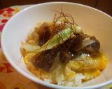 牛すじ煮込み＆牛すじ煮込みのとろ玉丼作り方16写真