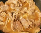 豚肩ロースのにんにく醤油焼き煮作り方3写真
