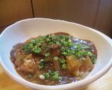 牛すじ煮込み＆牛すじ煮込みのとろ玉丼作り方25写真