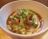 牛すじ煮込み＆牛すじ煮込みのとろ玉丼作り方28写真