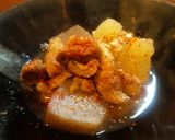 牛すじ煮込み＆牛すじ煮込みのとろ玉丼作り方29写真