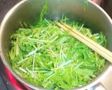 ほっこり✿簡単！水菜と厚揚げのしょうが煮作り方2写真