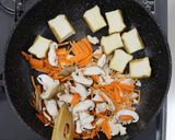 厚揚げの野菜あん作り方5写真