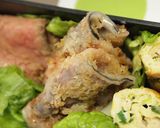 お弁当に♪簡単海苔チーズ入りハムカツ作り方4写真