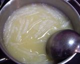 ☆ﾟ+.クセの無い大根の味噌汁ﾟ+.☆作り方3写真