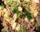 キャベツと豚こま!我が家のスピードご飯作り方5写真