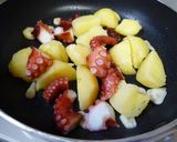 ガーリック風味の蛸ポテマヨマスタード和え作り方3写真