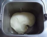 ＊HB＆ルクエ de 白パン。＊作り方1写真