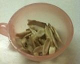 ごぼうの炒め物作り方1写真
