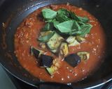 トマトソース茄子パスタ！合い挽きミンチでコク♪作り方10写真
