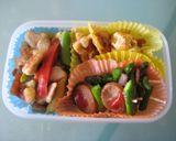お弁当に★アスパラガスでケバブ風作り方4写真