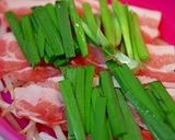 ✿豚バラもやしニラのミルフィーユ蒸し✿作り方3写真