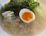 磯の香り！ワカメ塩ラーメン作り方5写真