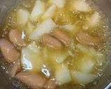 カブとウインナーのスープ煮♪作り方5写真